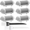 Foot File Replacement Rollers, 8-Piece Set for Smoothing Feet, Includes