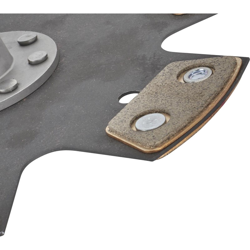 10-1/2 Inch Metallic Clutch Disc, Solid Hub, 1-5/32 Inch 26-Spline