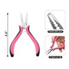 Quacc Hair Extension Pliers 3-Hole Mini Hair Extension Tool for