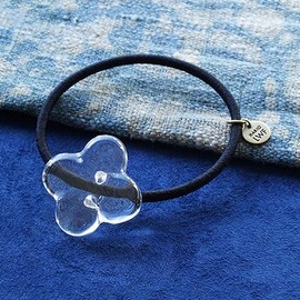 HARIO HAP-WF-003H Hair Rubber White Flower