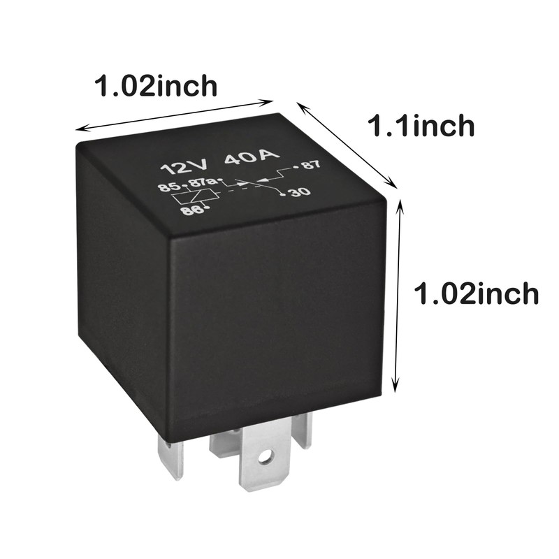 4RD93168001 007903001 RY116 12V 40A Relay (Pack of 2), JD1914