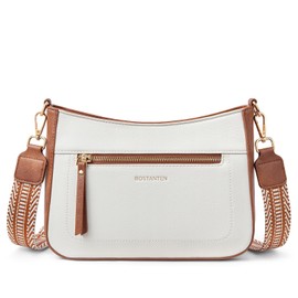 BOSTANTEN Crossbody Purses for Women Hobo Bags Shoulder Handbags With Detachable Guitar Strap