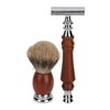 Men Shaving Care Kit with Replacement Blades Manual Beard Trimmer