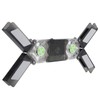 Laptop Cooler Pad Dual Fan Light Emitting Notebook Speaker Foldable