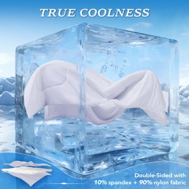 HARBOREST Cooling Comforter King Size - Cooling Blanket for Hot Sleepers and Night Sweats, Q-Max>0.45 Double-Sided Silky Cooling Surface Design, Lavender(106" x 90")