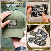 Meneng Christian Embroidered Tactical Patches: 8PCS Military Hook and Loop