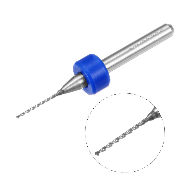 QUARKZMAN PCB Drill Bit 0.65mm Tungsten Carbide Rotary Tool Jewelry
