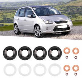 BOROCO Diesel Injector Gasket Washer Kit 1233683 198185 Fits Ford C MAX Fiesta Focus
