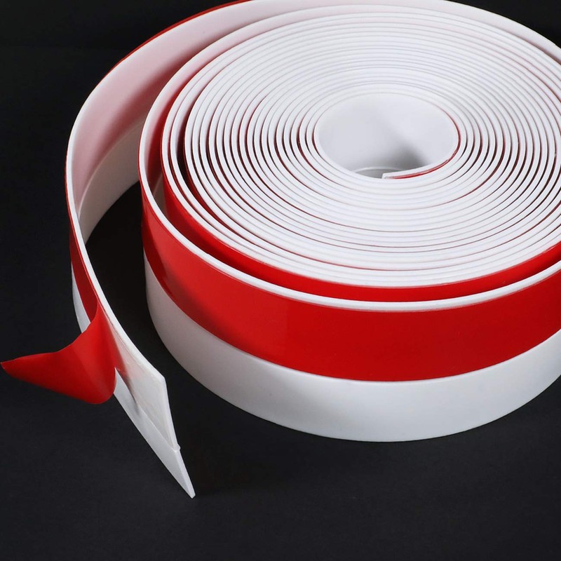 TORRAMI Wide Silicone Weather Stripping 3 inch Width 20 Feet