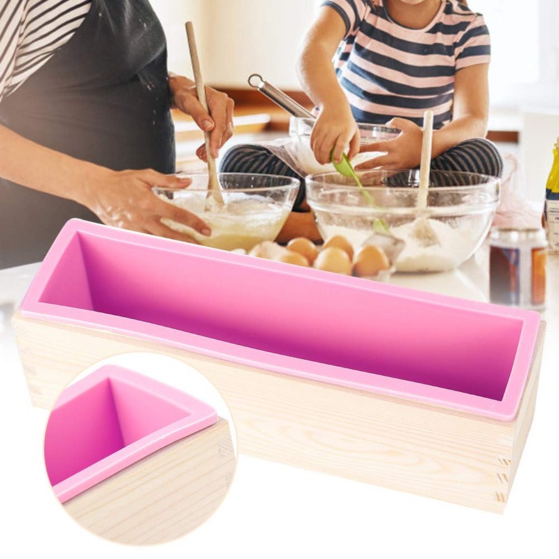 Silicone Soap Mold, Soap Molds for Soap Making, Rectangular Loaf