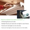 Flyercatch F15T8-D Daylight 15W Fluorescent Bulb,18'' F15T8/DL 6500K Bright White