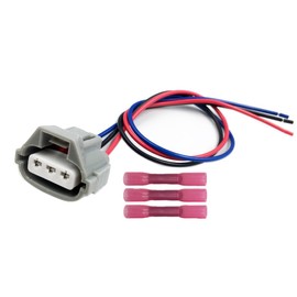 LIZAPUS Turn Signal Lights Connector Pigtail Plug Harness Compatible with Toyota Camry 2015-2017 Front 81128-06470 81520-06050