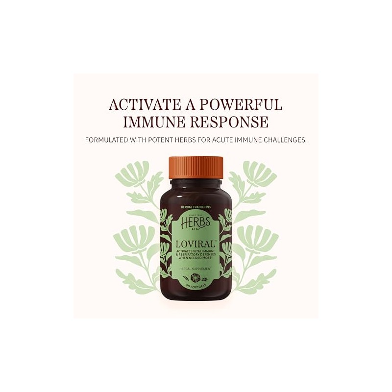 Loviral Softgels 60 ct. Herbs Etc.