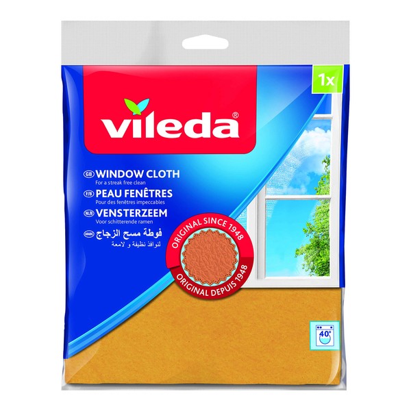 Vileda Window Cloth, Set of 3