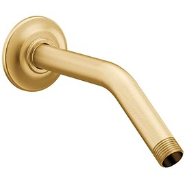 Moen S122BG Collection Shower Arm, Brushed Gold