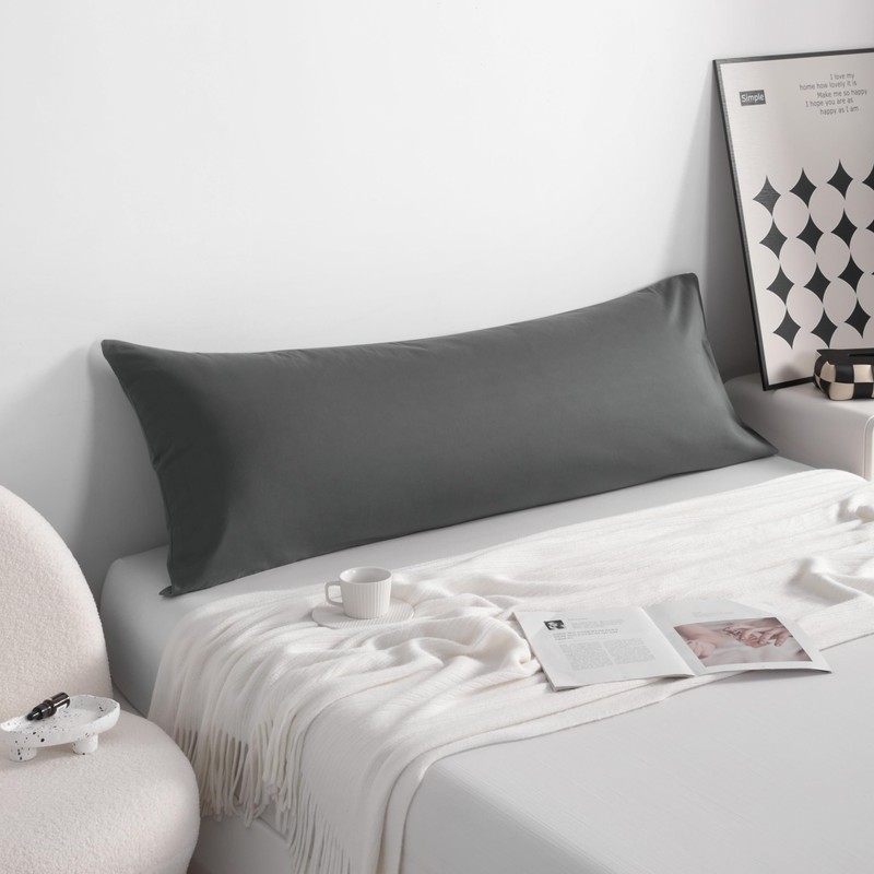 NTBAY Body Cotton Pillowcase - Envelope Closure 20x54 Pillowcase, Breathable