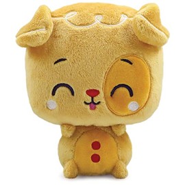 GUND Drops, Ginny Ginger, Expressive Holiday Stuffed Animal Soft Plush Pet, Winter Gingerbread Puppy, 6”