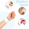 Wearable Nurse Notepad Wristbands, Silicone Reminder Bracelet Write On Memo,
