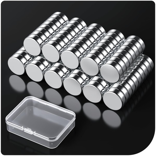 Strong Magnets 8 x 3 mm Neodymium Magnets Extra Strong