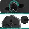 YITAHOME Large Outdoor Dual Bin Composter Tumbling, 43 Gallon Rotating