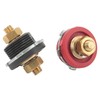 2 Pcs 3/8in Thru Panel Battery Terminal Connector 250A Positive
