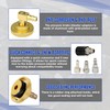 20PCS Brake Bleeder Adapter Kit Master Cylinder Bleeder Kit with