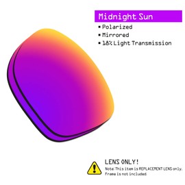 SmartVLT Polarized AR Coated Midnight Sun Replacement Lenses for Oakley Catalyst OO9272 Sunglass