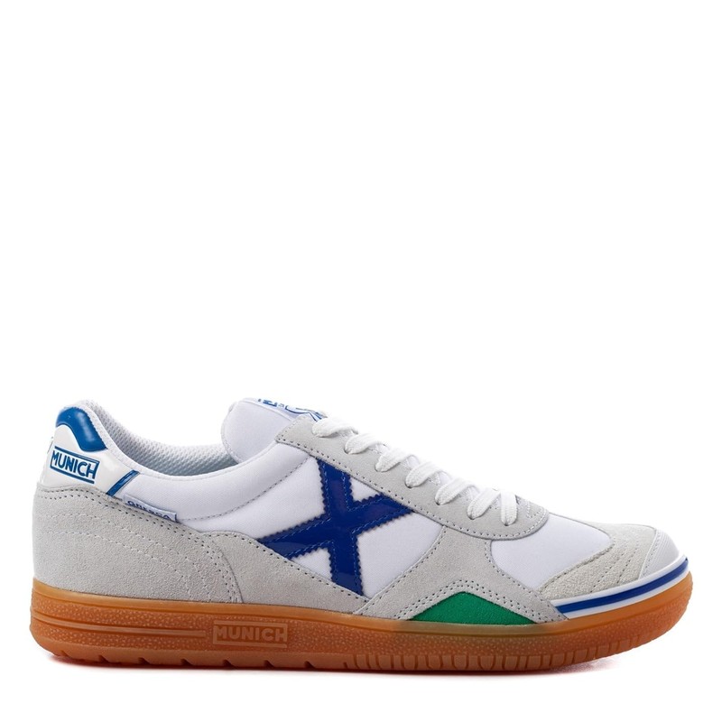 Munich Gresca Scarpe da Ginnastica Basse Unisex - adulto, Bianco,
