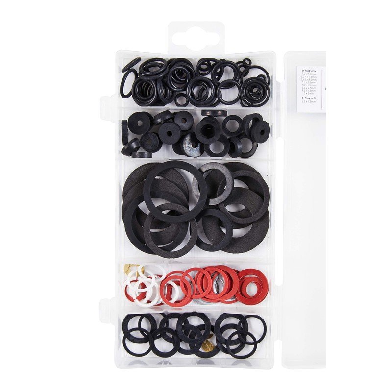 Blue Spot 40536 Tap Reseater Washer Assortment (125-Piece)