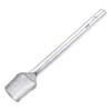 sourcing map Half-Round Shaped Leather Cutter Punch 15mm Strap End