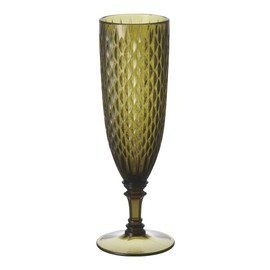 KINTO 22834 ROSETTE Champagne Glass, 5.3 fl oz (160 ml), Green