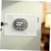 TEHAUX Transparent Thermostat Lock Box Keyed Wall Mounted Guard for