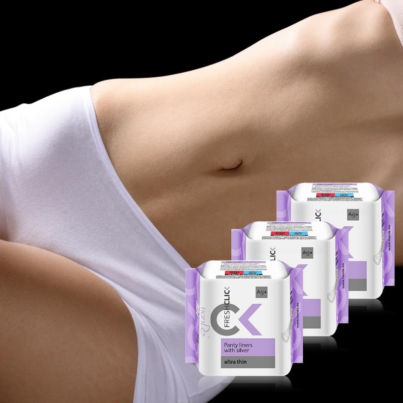 TianDe Pack of 20 Ultra Thin Silver Sanitary Pads 67007x3