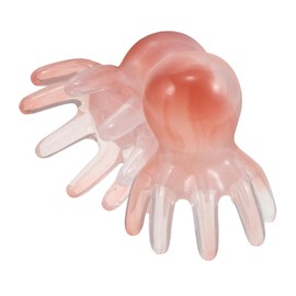 FOMIYES 2pcs Head Massagers: Manual Hair Scalp Massagers Guasha Eight Claw Massage Tool Comb Portable Handheld Resin Relax Tool For Women Men Pink