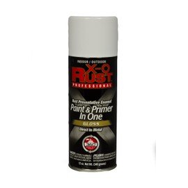 General Paint & Manufacturing XOP-1 X-O Rust Professional Rust Preventative Paint and Primer in One Spray with 360-Degree Spray Tip, Gloss White/Safety White