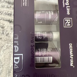 Dermafirm Soothing Repair R4 Travel Kit Toning Cream Emulsion Serum New Boxed