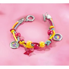 Totum 71063 Unicorn Jewels – Make Your Own Unicorn Bracelets with Unicorn Pendant Made of Metal, Star Pendant, Beads and Stickers