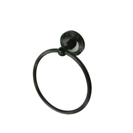 Kingston Brass BA9314ORB Georgian 6-Inch Towel-Ring, Oil Rubbed Bronze