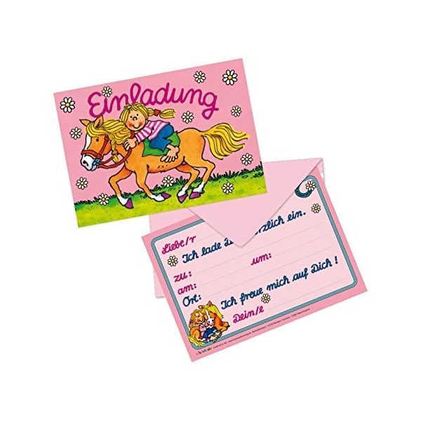 Lutz Mauder Lutz Mauder25807 My Pony Invitation Cards Set