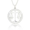 Pavel ́S Silver Necklace Zodiac Sign Libra from the ECLIPSE