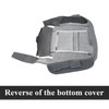 NLQR Cloth Gray Front Driver Side Bottom and Seat Cushion