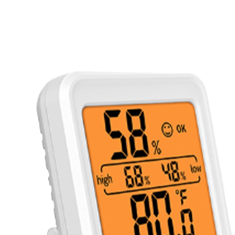 Thermometer Hygrometer Indoor Digital Temperature Humidity Monitor Meter with Backlight