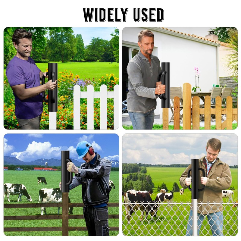 Fumingpal T Post Driver - 12LB Fence Post Driver Heavy