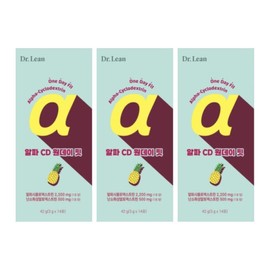Dr.Lin Alpha CD Alpha DC Alpha CD Pineapple Flavor Alpha CD Powder 3 Powders MJ / 닥터린 알파CD 알파DC 알파씨디 파인애플맛 알파시디 분말 파우더 3개 MJ