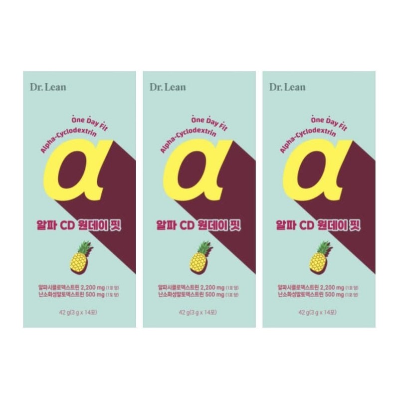 Dr.Lin Alpha CD Alpha DC Alpha CD Pineapple Flavor Alpha
