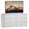 OURPIC Dresser for Bedroom with 6 Drawers, 51 Inch White