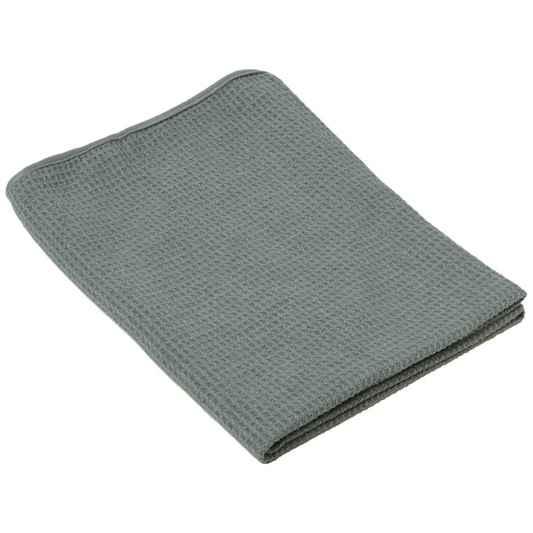 Chemical Guys MIC_781_01 Waffle Weave Gray Matter Microfiber Drying Towel