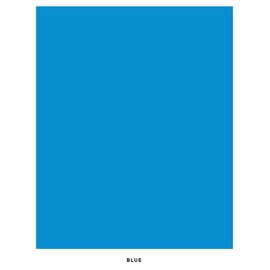 S Superfine Printing Bright Color Cardstock Paper, 65lb. 8.5 X 11-250 Sheets (Blue)