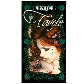 Fournier Victoria Frances Tarot Cards 12cm Black