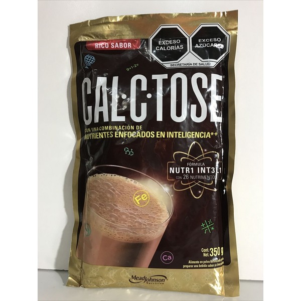 2-Pk Cal-C-Tose Alimentó Polvo Fortificado 350g/12.3oz Cal-C-Tose Supplementary